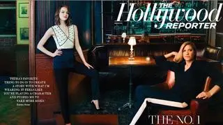 Emma Stone i Petra Flannery na okładce najnowszego numeru "Hollywood Reporter"