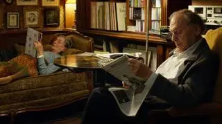 Emmanuelle Riva i Jean-Louis Trintignant w filmie "Miłość"