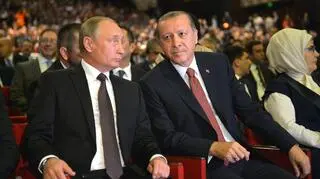 Erdogan i Putin w czasie spotkania w październiku 2016 roku