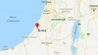 Erez leży przy granicy ze Strefą Gazy 