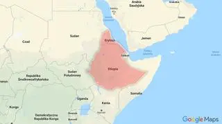 Erytrea i Etiopia leżą w Rogu Afryki 