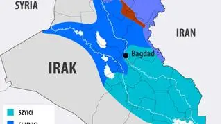 Etniczno-religijna mapa Iraku