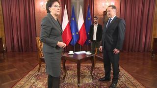 Ewa Kopacz i Kamil Durczok