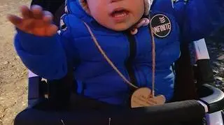 Fabian na niedzielnym biegu charytatywnym