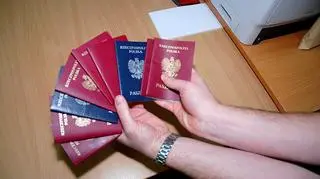 Fałszerze wykonywali między innymi paszporty (Fot