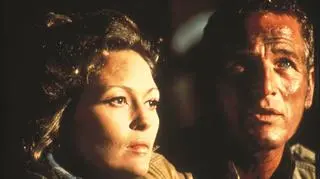 Faye Dunway i Paul Newman w "Płonącym wieżowcu"