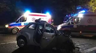 Fiat Mariusza i Sylwii był bardzo zniszczony