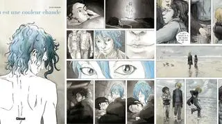 Film "Życie Adeli" powstał na podstawie komiksu "Le bleu est une couleur chaude" ("Niebieski to ciepły kolor")  Julie Maroh