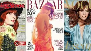 Florence Welch "gwiazdą" tegorocznych okładek magazynów