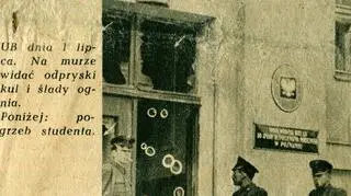 Fotografia z biuletynu informacyjnego nr 7 Wolna Europa wrzesień 1956 r.