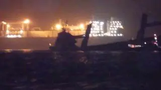 Frachtowiec, który zatonął, miał 130 m długości