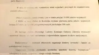 Fragmenty raportu do Ławrientija Berii dotyczące Katynia