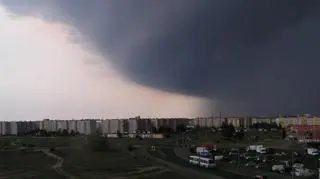 Front burzowy nad Bydgoszczą (fot. Radek)