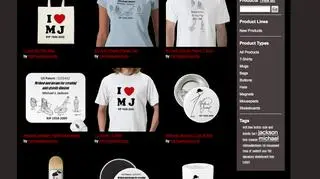 Gadżety z Jacksonem się sprzedają (zazzle.com)