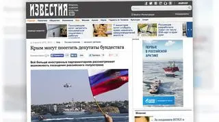 Gazeta "Izwestia" o wizycie deputowanych Bundestagu 