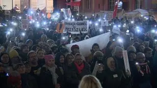 Gdańsk solidarny ze strajkującymi nauczycielami 