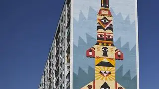 Gdańskie murale na Zaspie tworzą największą w Europie zintegrowana galerie malarstwa monumentalnego