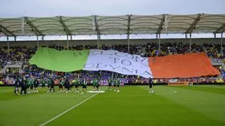 Gdynianie witali irlandzką reprezentację na oficjalnym treningu