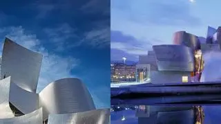 Gehry najbardziej znany jest z dwóch projektów: muzeum Guggenheima w Bilbao w Hiszpanii i muszli koncertowej Walta Disneya w Los Angeles