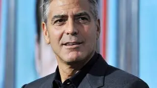George Clooney podczas promocji swojego filmu