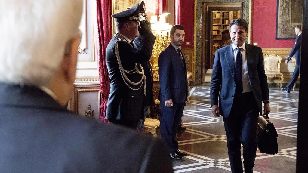Giuseppe Conte u prezydenta