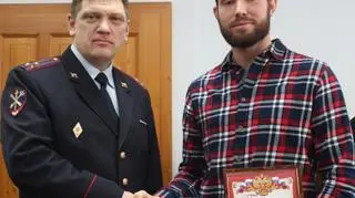 Gleb Sizych nagrodzony za uwolnienie 9-letniej dziewczynki z rąk napastnika   