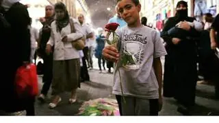 Główny bazar w Damaszku wciąż tętni życiem