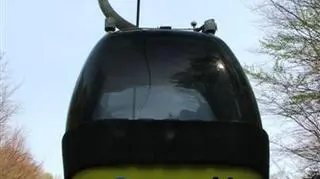 Gondole kolei linowej na Szyndzielnię