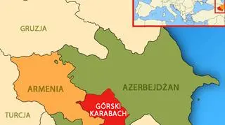 Górski Karabach jest przedmiotem sporu od kilkunastu lat
