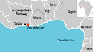 Grand Bassam leży na Wybrzeżu Kości Słoniowej 