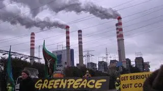 Greenpeace protestuje w Koninie (internauta Paweł)