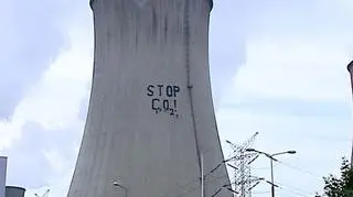 Greenpeace przeciw emisji gazów cieplarnianych
