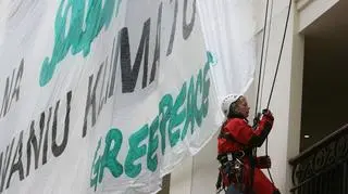 Greenpeace w Sheratonie