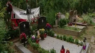 Grób Anny Walentynowicz na gdańskim cmentarzu