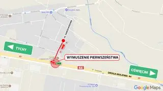 Groźna kolizja na DK44