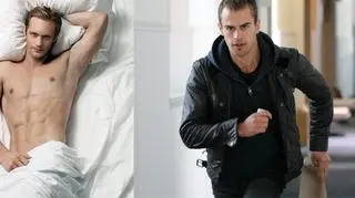 Groźnymi rywalami o rolę Christiana Greya są również Alexander Skarsgard (po lewej) i Theo James