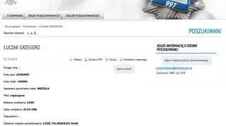 Grzegorz Łuczak jest na liście osób poszukiwanych przez policję