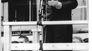 Guenter Schabowski  (fot. Wikipedia Commons)