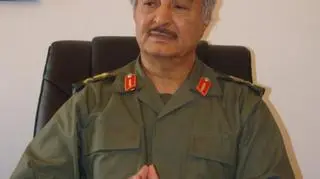 Haftar popiera władze w Tobruku, które kontrolują wschód kraju