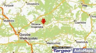 Hala płonie w Drezdenku, niedaleko Gorzowa Wielkopolskiego