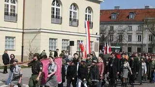 Harcerze przeszli ulicami stolicy