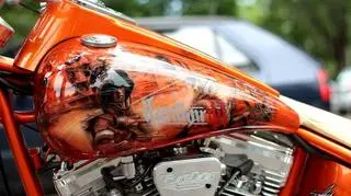 Hardkor 44. Motocykl robiony we współpracy z Tomkiem Bagińskim, założycielem Platige Image