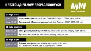 Harmonogram filmów 