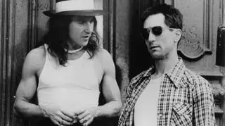 Harvey Keitel i Robert de Niro w "Taksówkarzu"