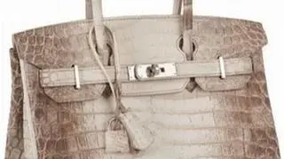 Hermes Himalayan Crocodile Birkin Bag sprzedano za ponad 80 tys. dol. (fot. Heritage Auctions)