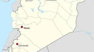Hims leży w zachodniej części Syrii 