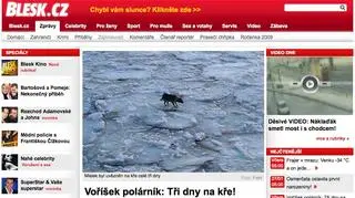 Historia na czeskim portalu (blesk.cz)