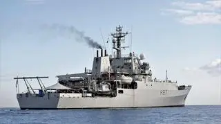 HMS Echo zawinął do portu w Odessie