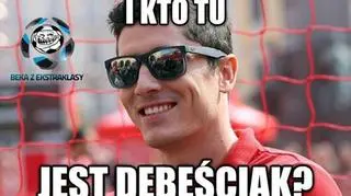 "I kto tu jest debeściak?"