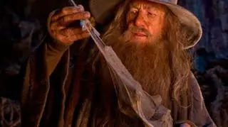 Ian McKellen jako czarodziej Gandalf